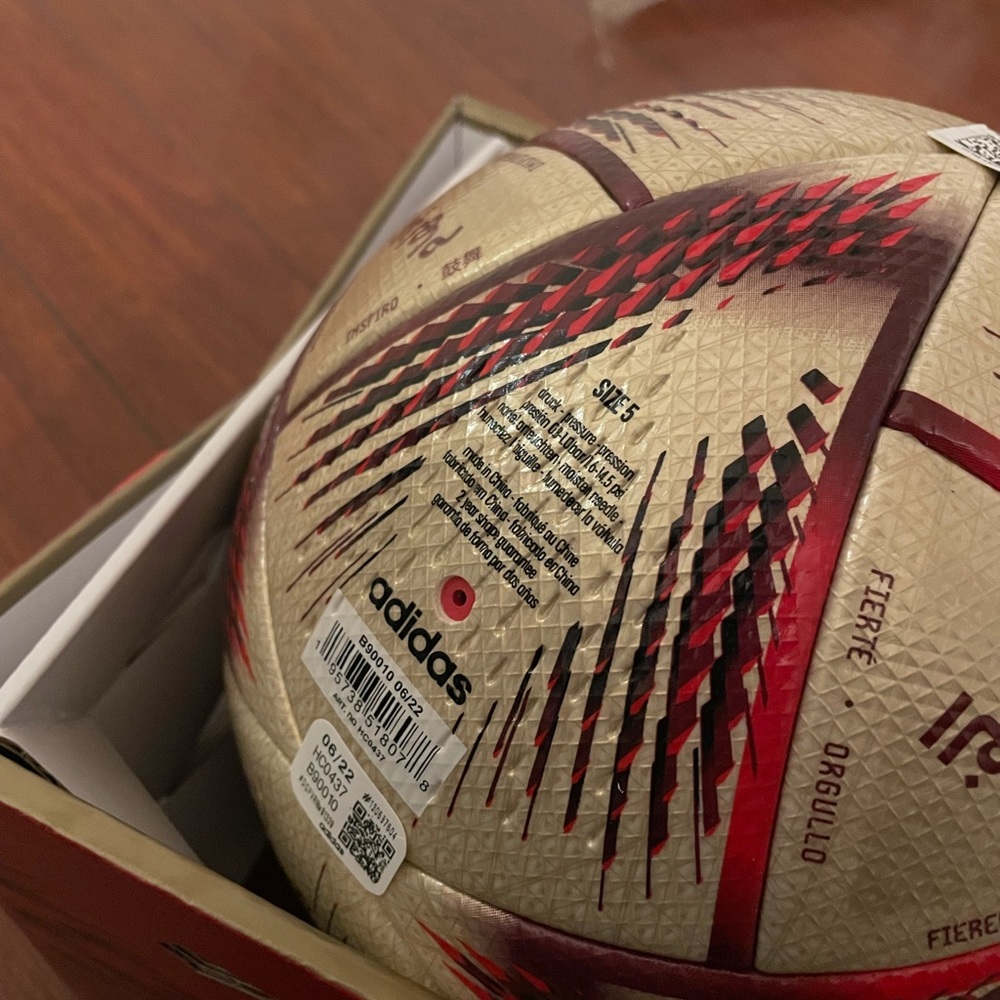 Al Hilm Pro Match Soccer Ball -qatar - Picture 3 of 9